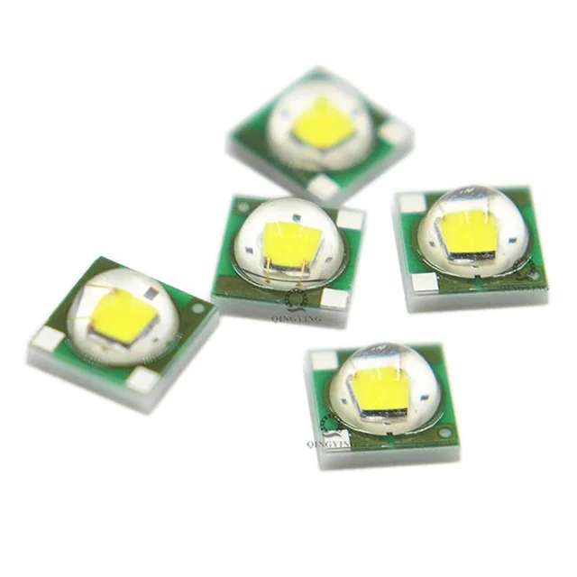 10 sztuk 1W 3W 3535 LED Chip biały zimny biały 6500K 8000K 10000K 13000K do latarki Biycle Light