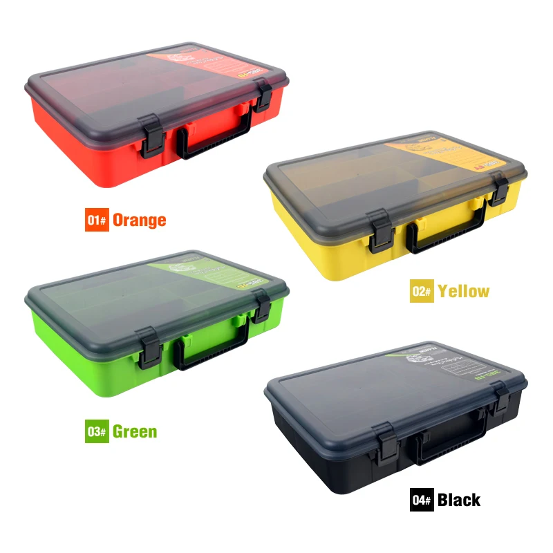 ILURE-Large-Capacity Fishing Lure Hook Boxes Multifunctional Carp Fishing Accessory Storage Box Portable High Strength Bait Case