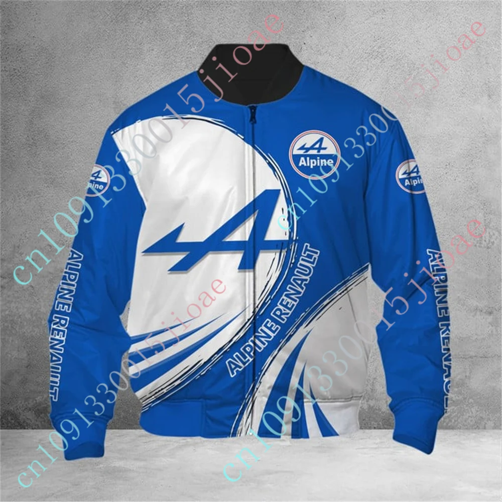 Alpine Clothing Harajuku Parkas Windbreaker Thick Coat Jackets For Men Techwear Baseball Uniform Bomber Jacket Custom Logo