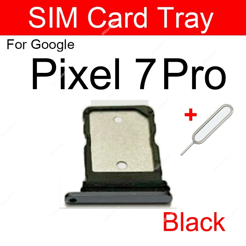 For Google Pixel 7 7 Pro 7A SIM Card Tray Holder Sim Card Tray Reader Socket Replacement