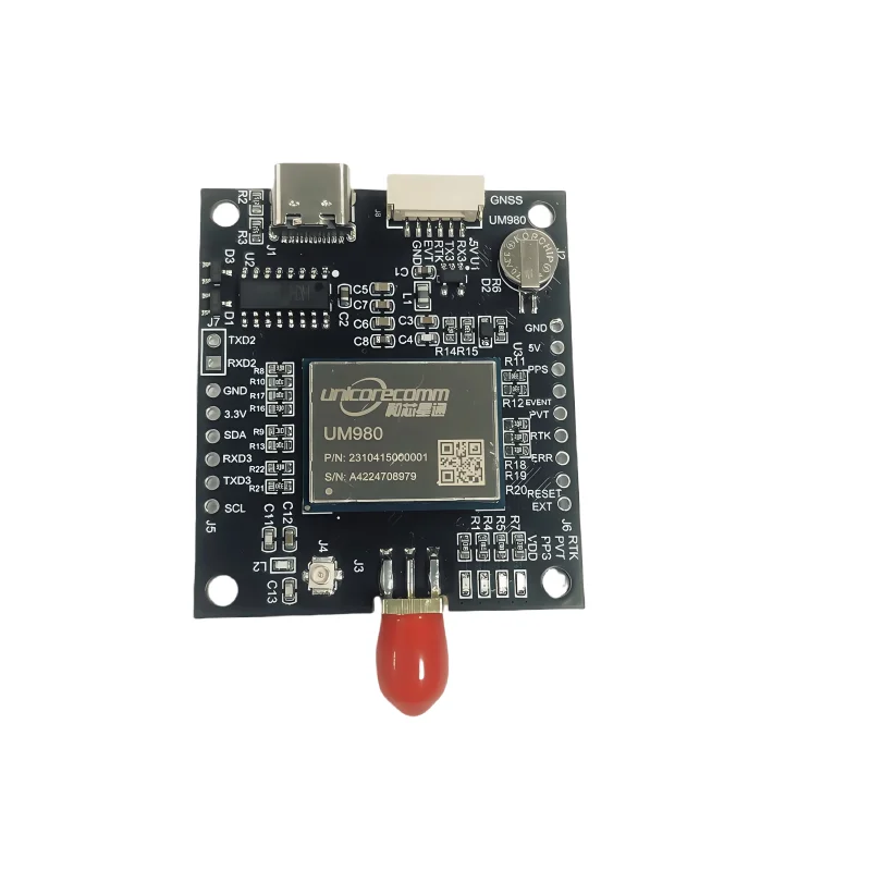 RTK GNSS Module High-Precision Original UniCore UM980 GPS/GLONASS/Galileo/BeiDou Multi-Band for Surveying/UAV/Agriculture