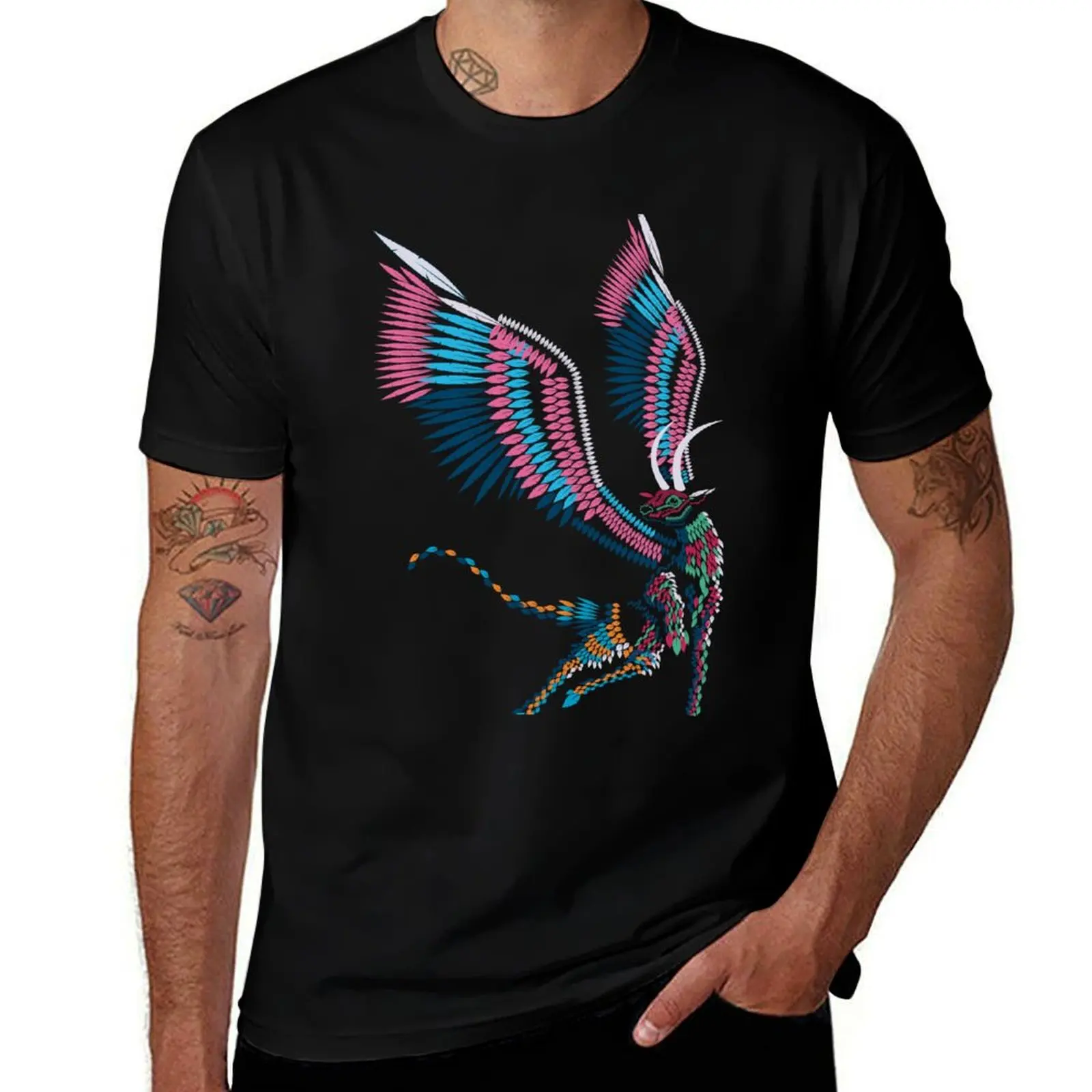 Alebrijes of Might_10 T-Shirt baggy shirts graphics mens graphic t-shirts big and tall