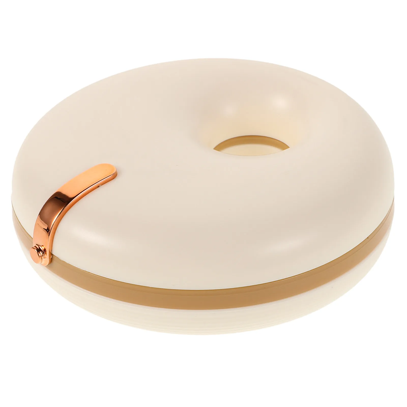 

Slim Portable Retainer Case Donut Shape for Children Orthodontic Braces Aligners Storage Travel Cute Denture