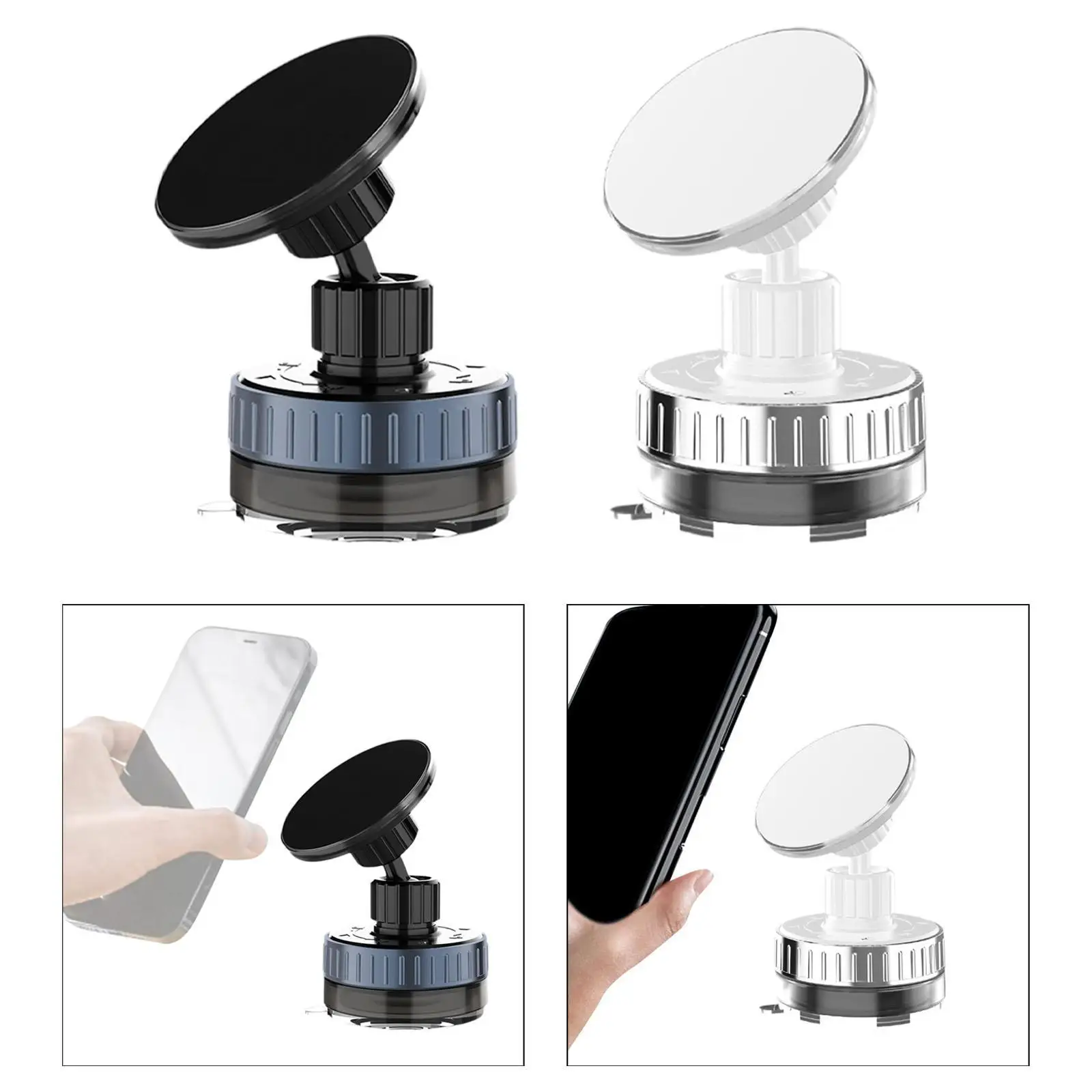 Magnetic Phone Holder Gift Rotating Phone Stand for Tabletop Kitchen Bedroom