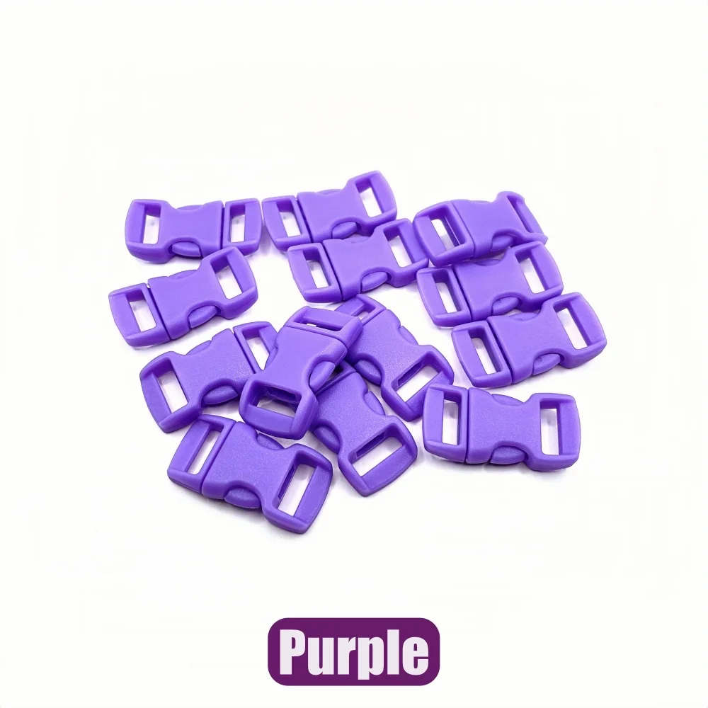 500Pcs Plastic Side Release Buckle for DIY Accessories