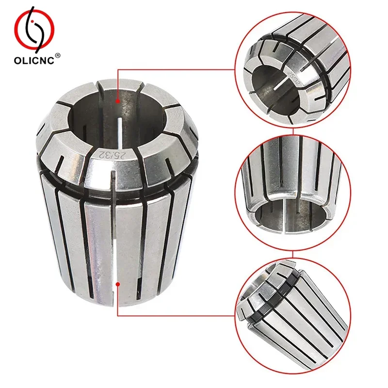 ER2 Chuck 2mm-20mm Spring Chuck Accuracy 0.015 Material 45 Steel  For  Cnc Milling Tool Holder Er Collet Chuck Hot