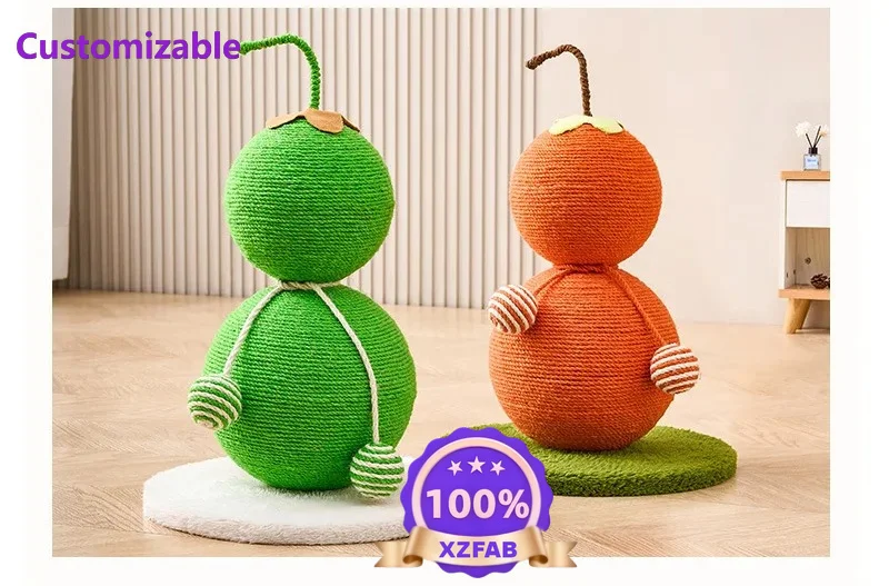 Factory Direct 2026 Cat scratching board, climbing frame, integrated wear-resistant and non-falling chips, gourd, sword