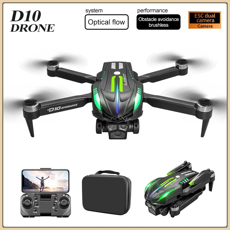 D10 Drone Hd Gradie… - image