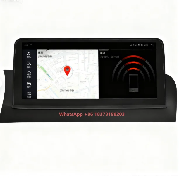 10.25 "راديو السيارة الاندورويد نظام الملاحة GPS ل X3 X4 2011-2012 شاشة أندرويد ستيريو الصوت الوسائط المتعددة APP Carplay