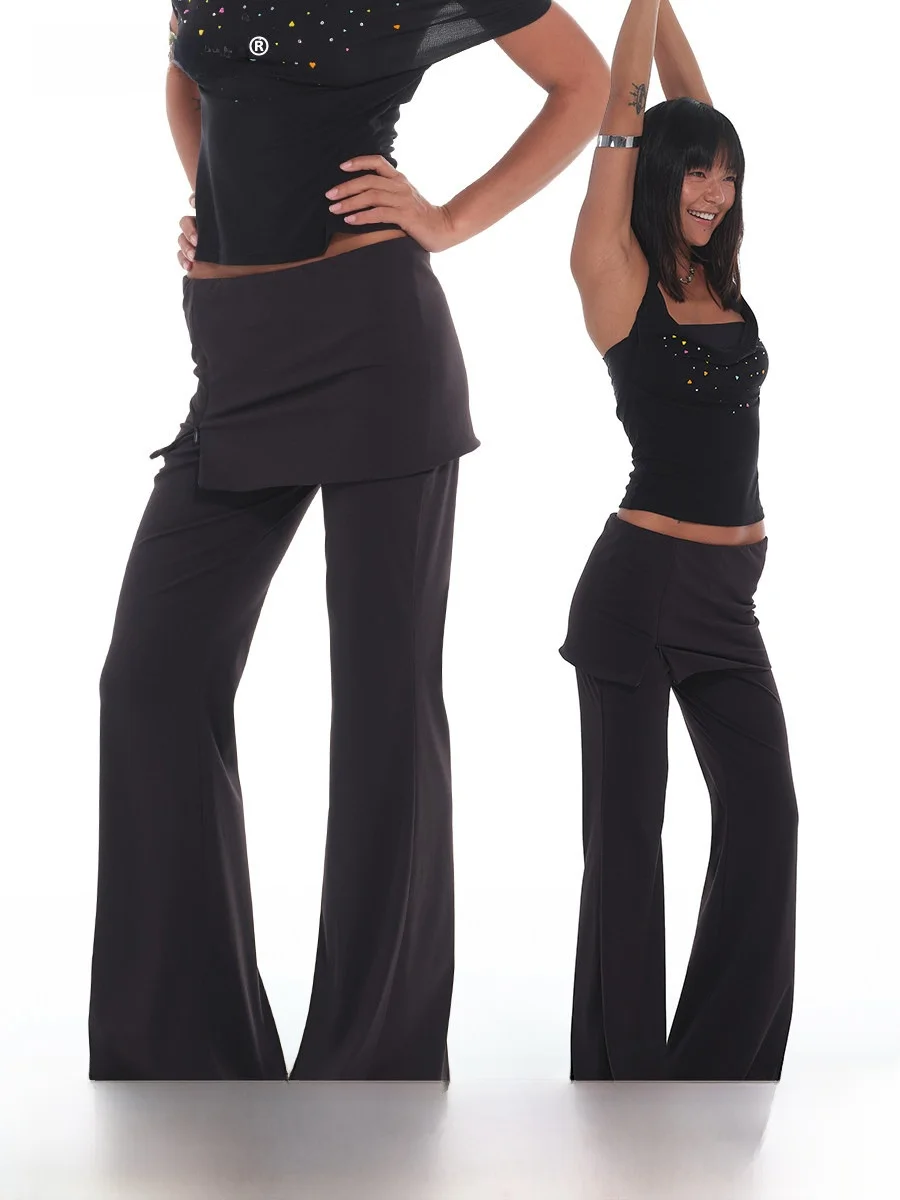 

Inlow Bare Sensation Flowing Yoga Pants Fitn Sports Summer Cool Feeling Zipper Slimming Casual Pants for Women