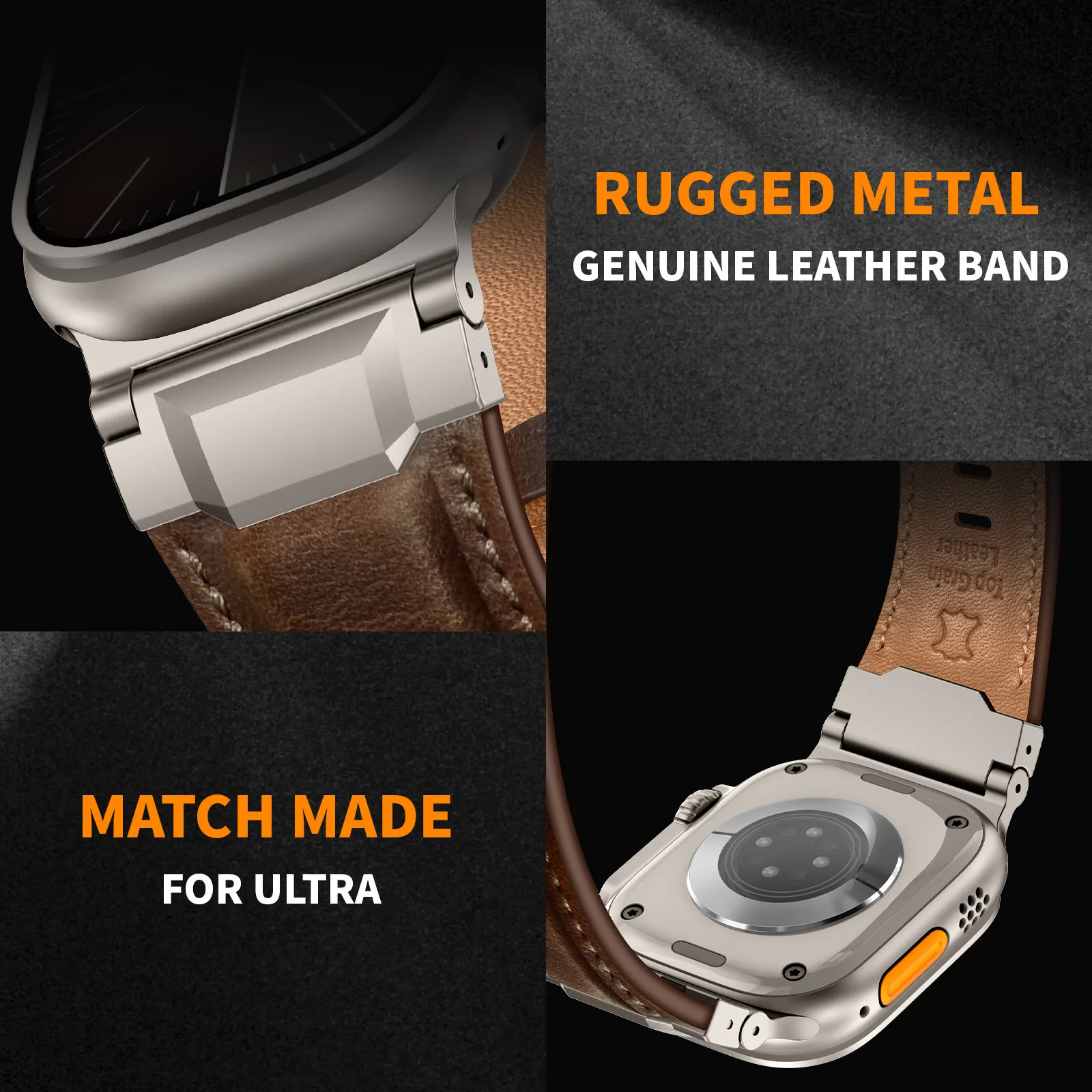 Cinturino in Pelle Armor per A - Luxury Watch With Leather Strap recensione e prezzo