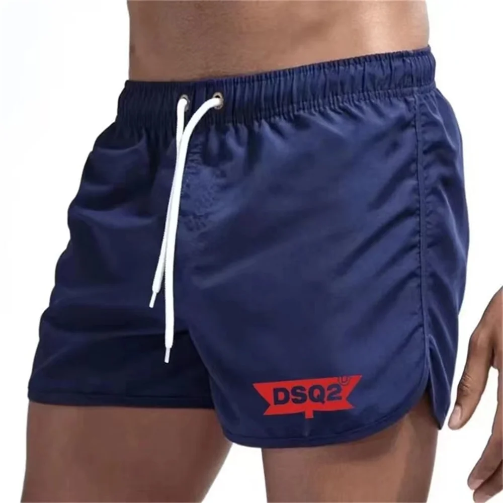 Summer men\'s beach shorts print Quick drying Breathable outdoor fitness jogging sexy shorts casual swimming trunks