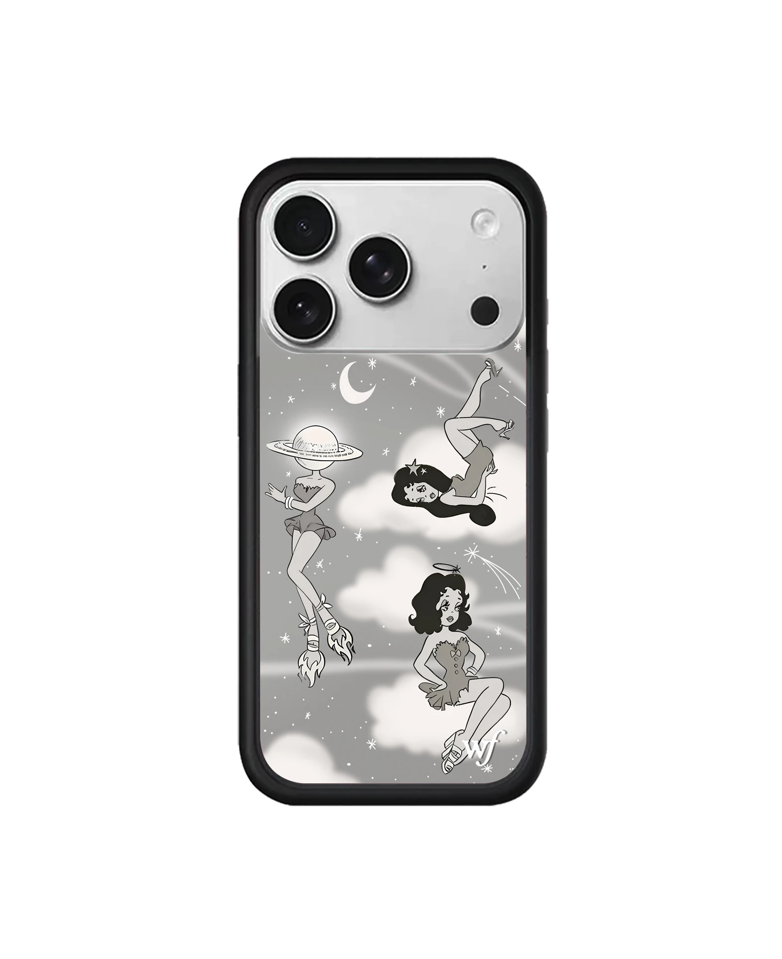 New Wildflower Deer pattern Phone Case for iPhone 12 13 14 15 16 Plus 17 Pro Max 3D WF iPhone 11 case Cute Deer Clean cover case