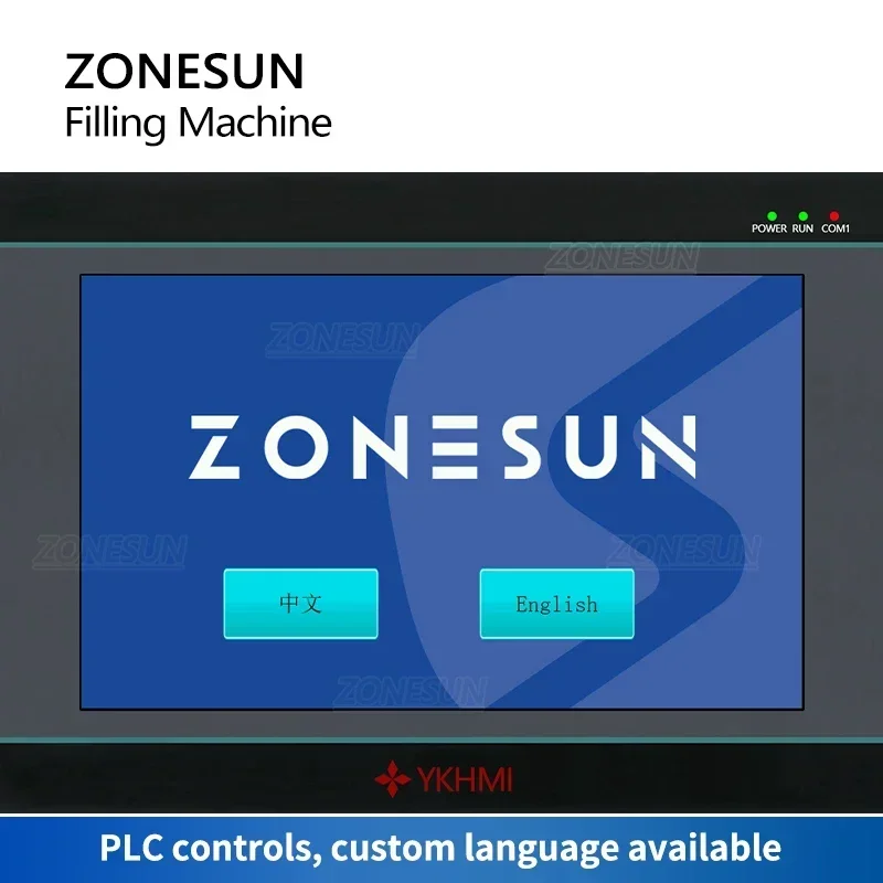 ZONESUN ZS-YTCR6 آلة تعبئة السوائل الحمضية القوية المآلة المطهر حمض القلويات المطهر آلة حشو الزجاجات التبييض