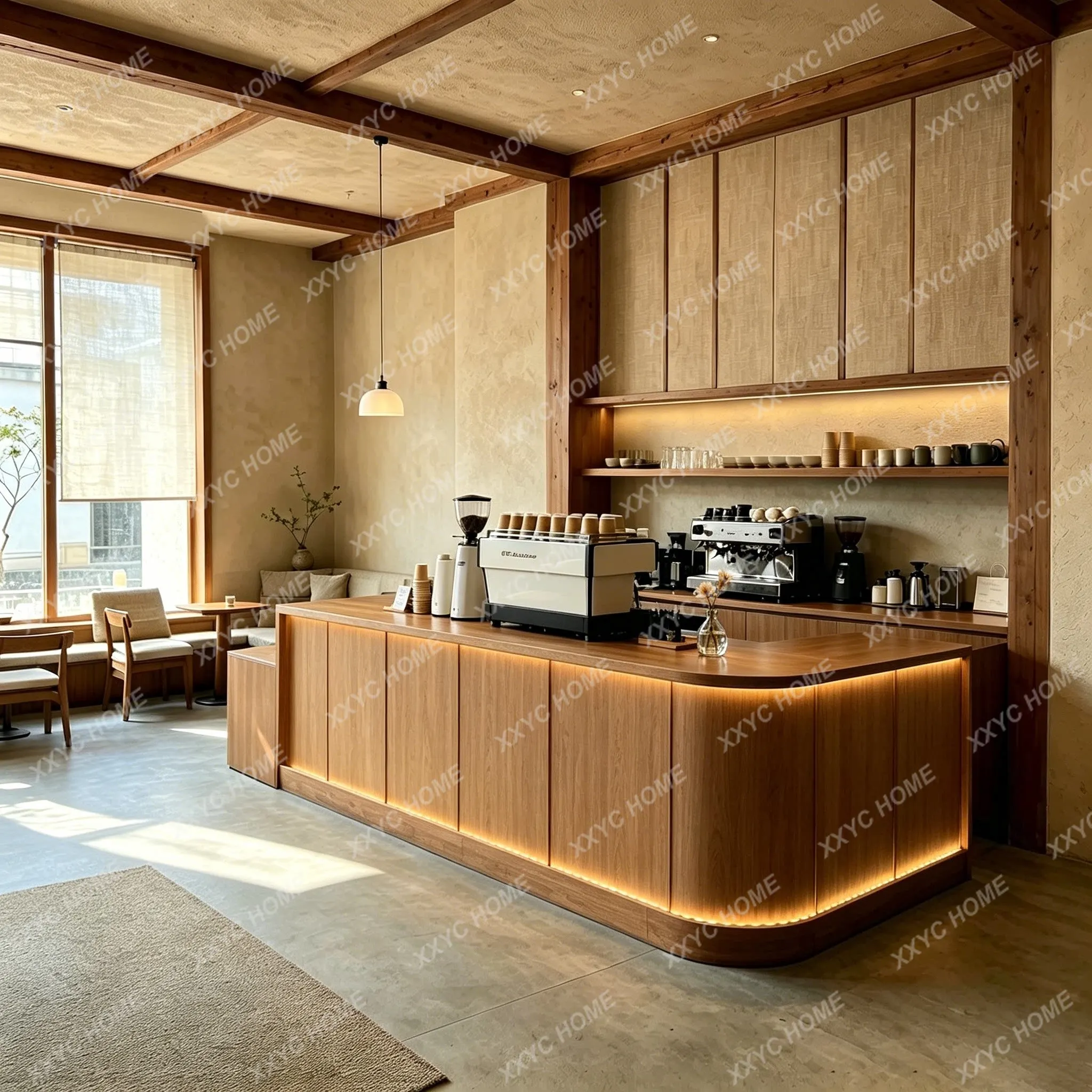 Catering Coffee Shop Bar Cashier Commercial Tea House Women's Clothing Store Company Homestay Front Desk Reception