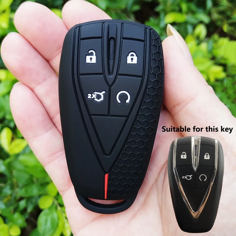 For Changan CS35PLUS CS35 Plus CS55 PLUS CS75 PLUS Eado UNI-T UNI K Oushang X5 X7 EV Silicone Car key Case Cover Key Chain