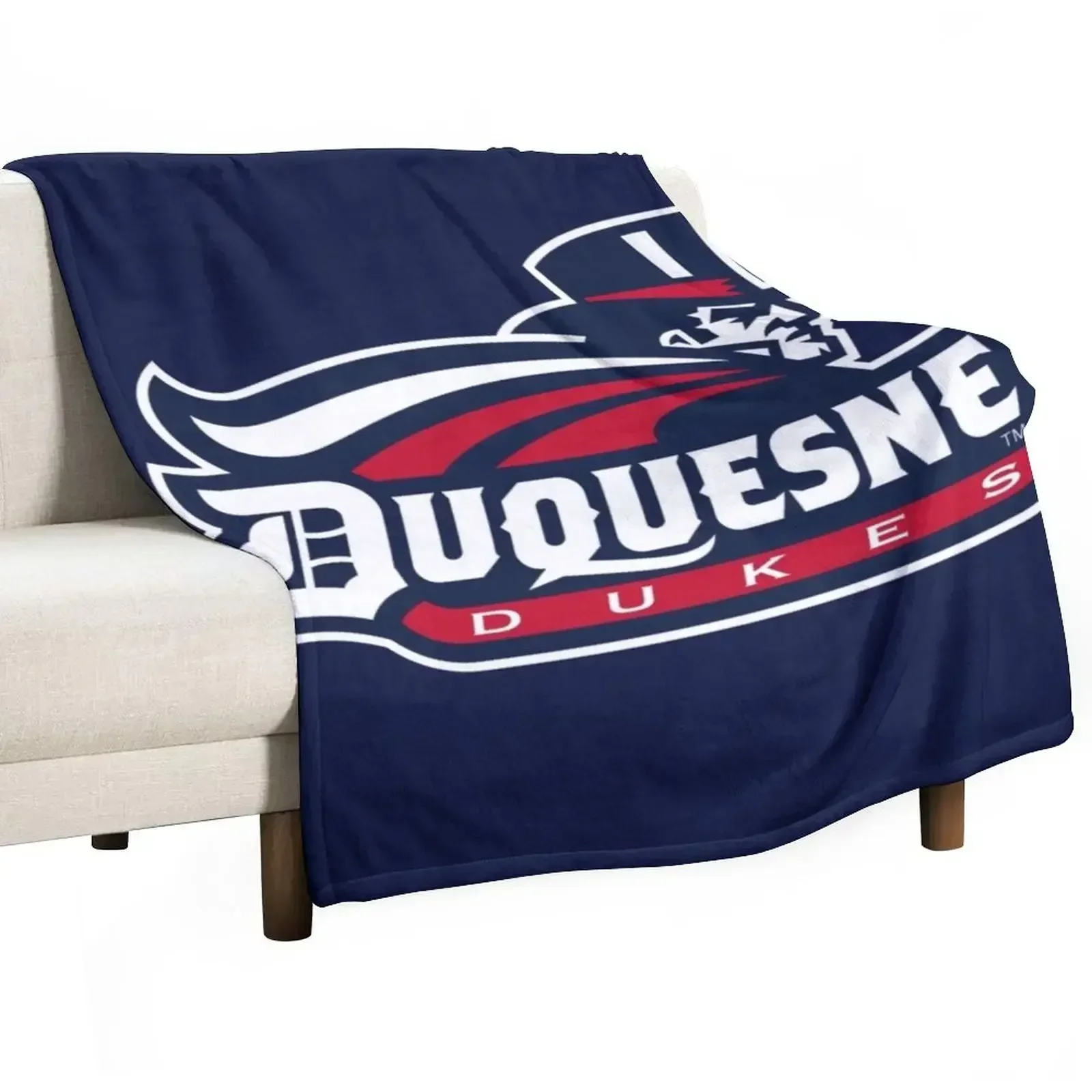 the dukes logo Throw Blanket Sofa Polar Furrys Blankets