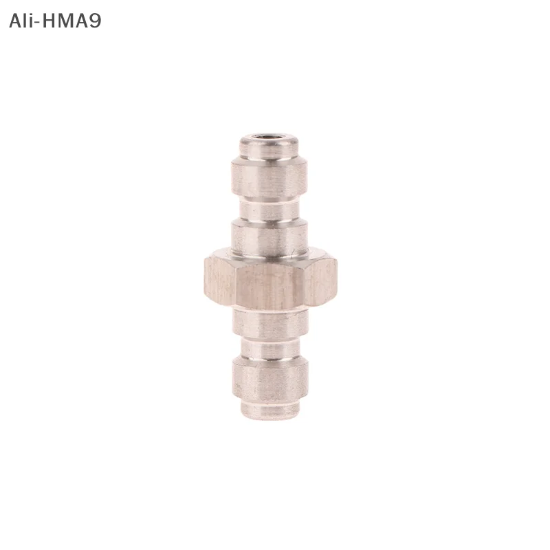 

Both End Male Quick Disconnect 8MM Adaptor Stainless Steel Double Male Fill Head Pneumatic Quick Coupling Air Filling Socket