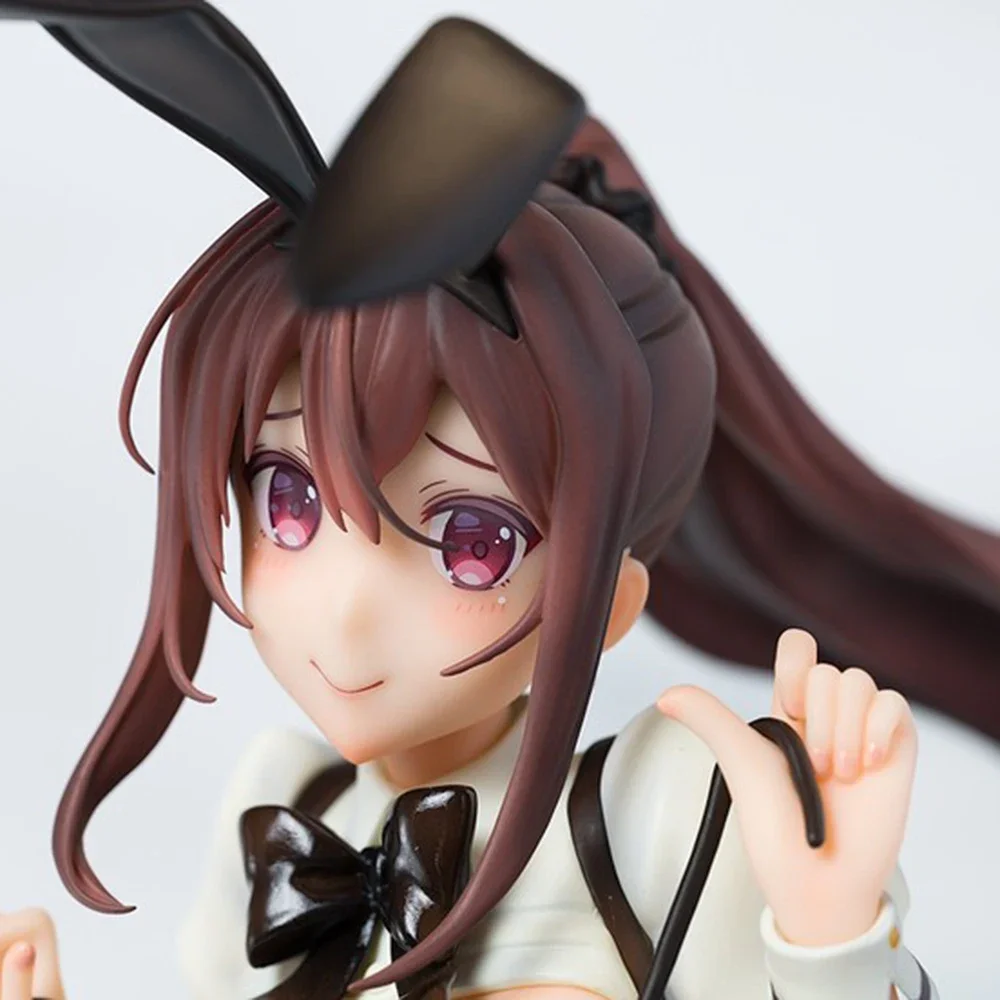 24CM natywny Anime figurka króliczka seksowna dziewczyna Nana 1/6 figurka 18 zdejmowane ubrania zabawkowy model