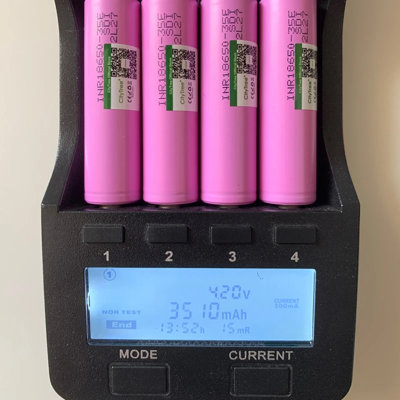 18650 Battery 100% Genuine INR18650-35E 3500mAh 3.7V 20A Rechargeable 18650 Lithium Ion Battery for Toys Power Tools Flashlight image 4