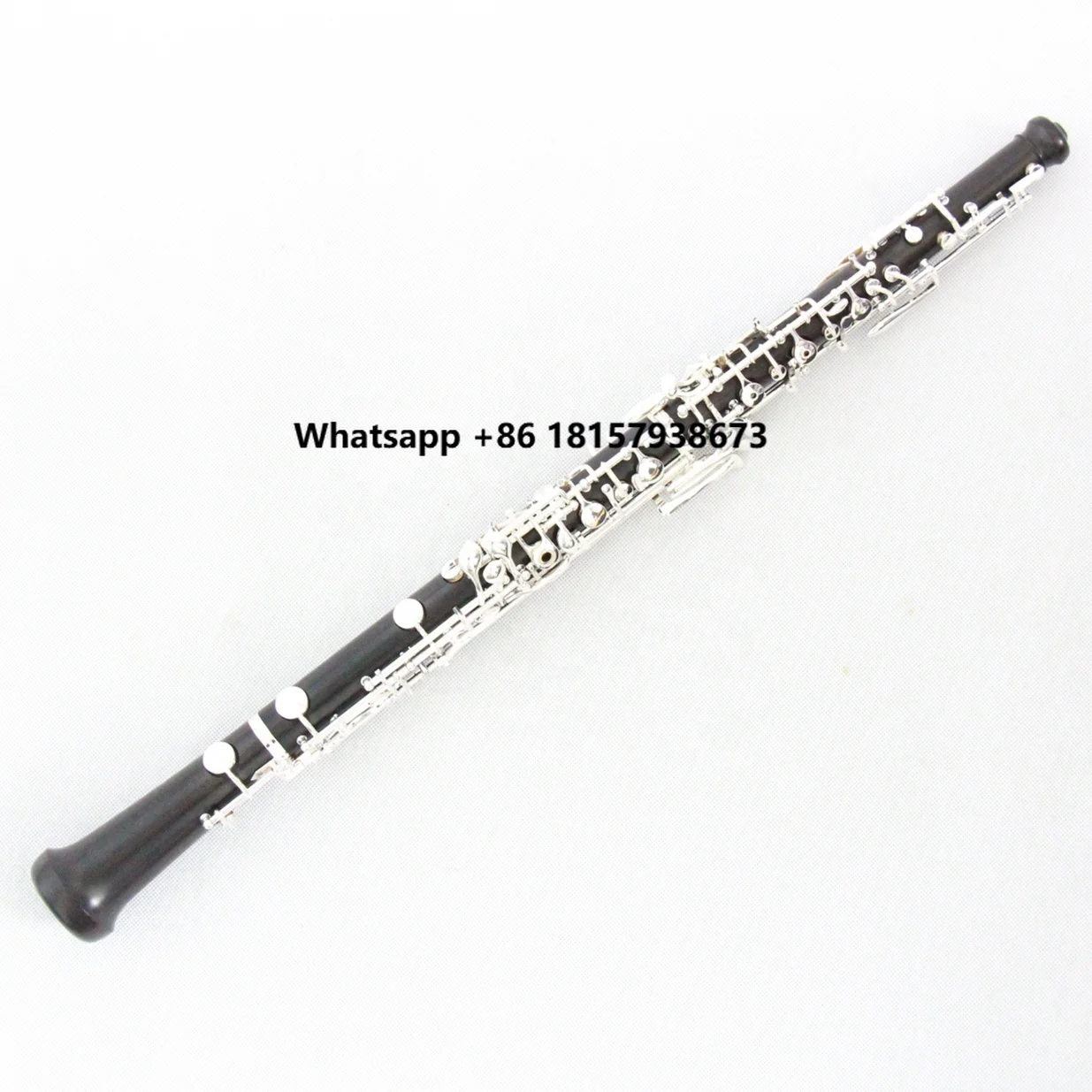 

High-End Professional Oboe Complete Set with Silver-Plated Ebony Oboe Reed Essential Musical Instrument Accessories