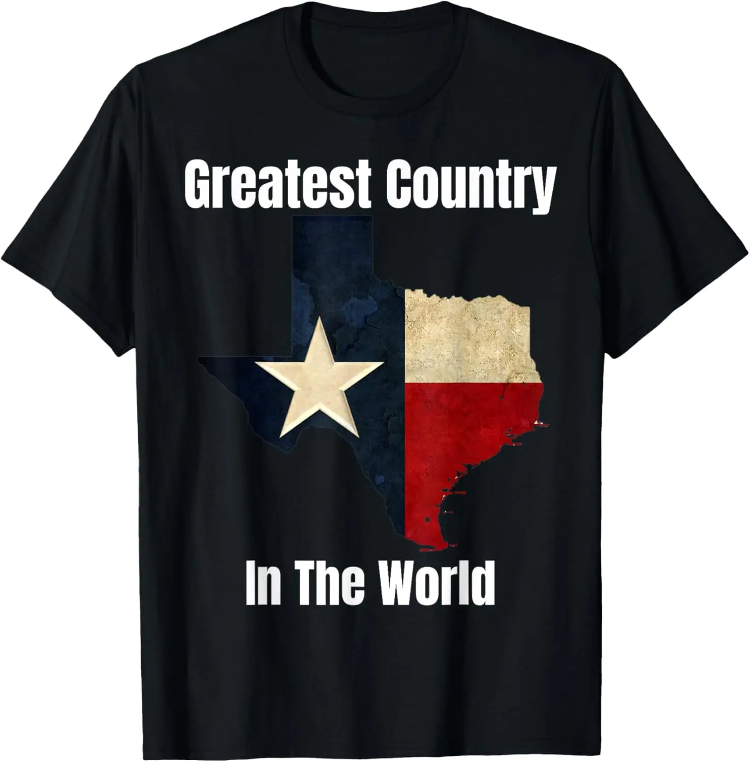 

Подарочная футболка «Штата Техаса — «Величайшая страна в мире»