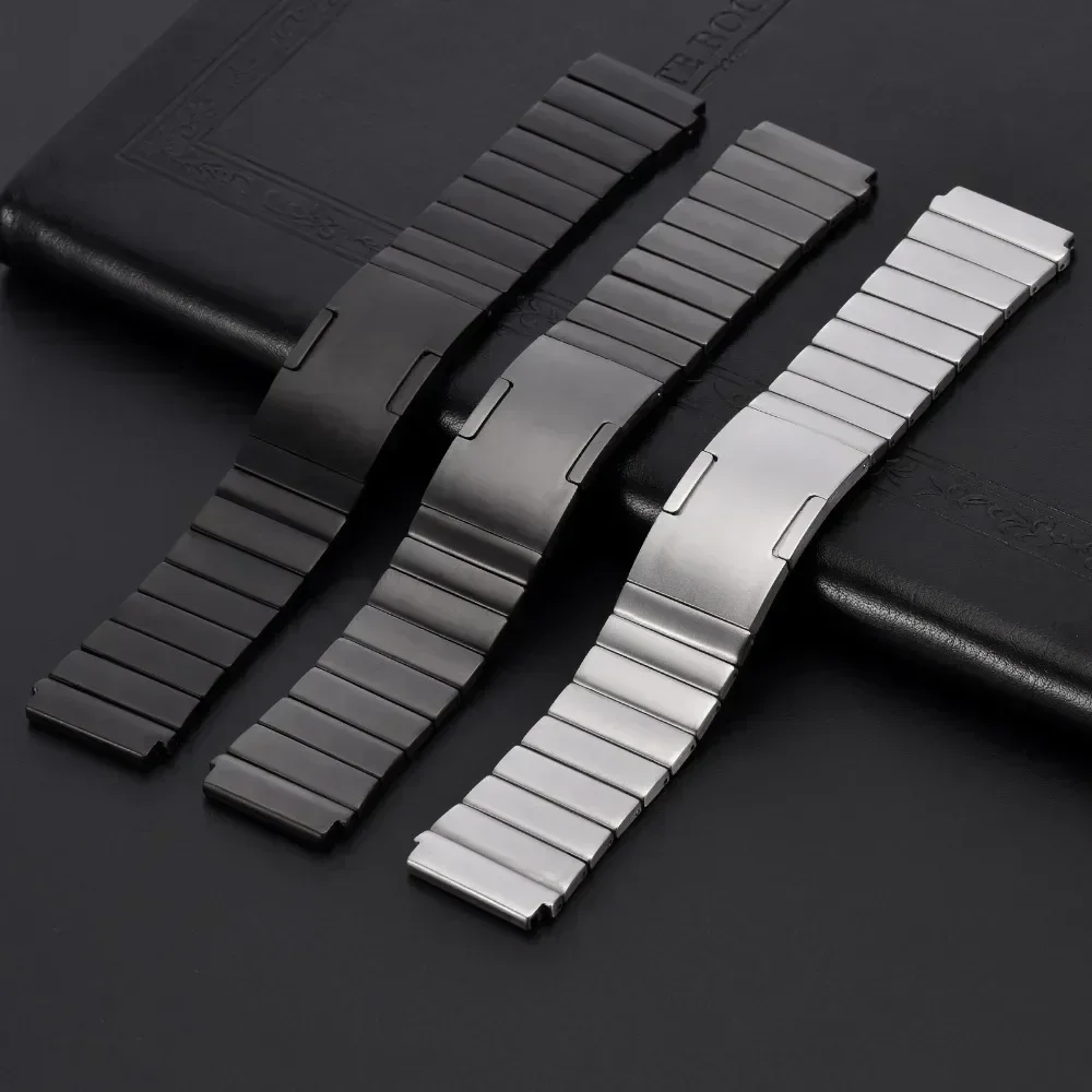 Garmin Venu 3 2/Vivoactive 4 밴드 팔찌 Garmin Forerunner 965 265 255 955 745 용 22mm 퀵 릴리스 티타늄 메탈 스트랩