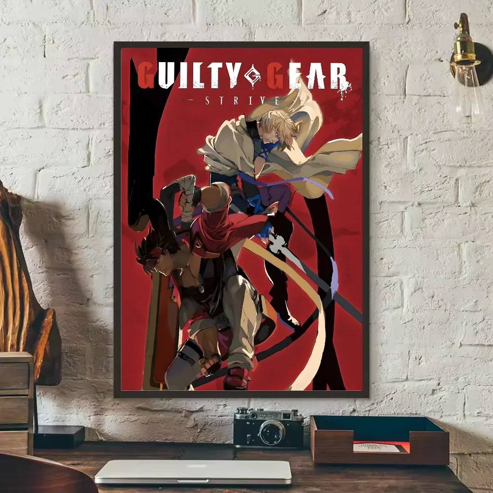 مذنب جير لعبة أنيمي المشارك الجمالية قماش اللوحة الملصقات والمطبوعات جدار صورة فنية لتزيين غرفة المعيشة