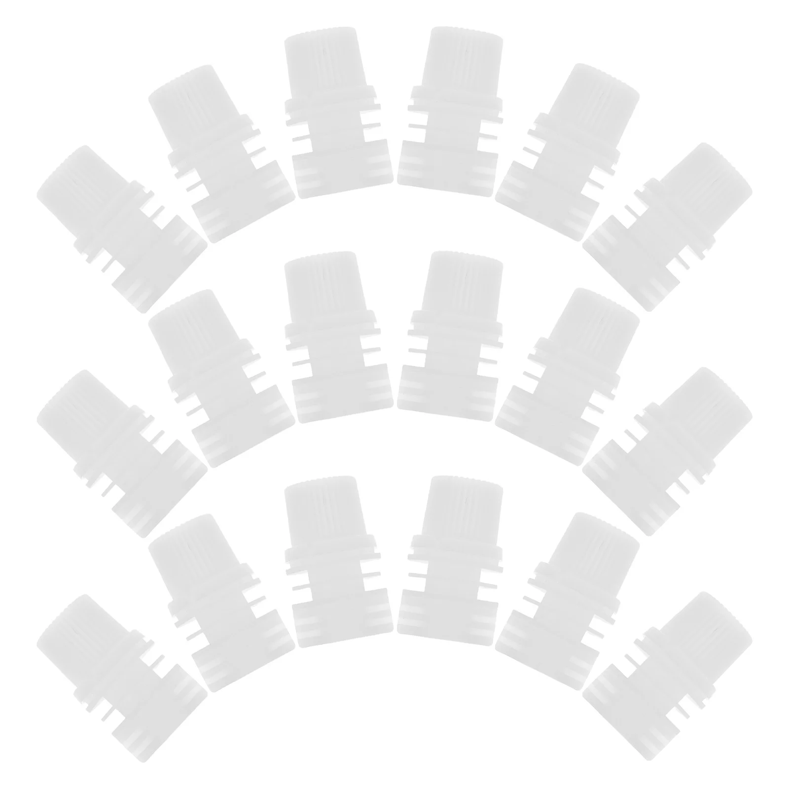 

100Pcs Drink Bags Caps Small Portable Nozzle Cover Sealing Cap for Milk Yogurt Liquid Packaging Pouch Kit Bulk Plastic Lid