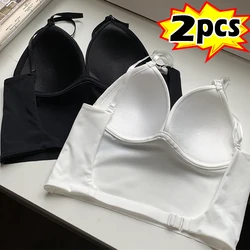 Sexy Women's Backless Bra Invisible Bralette Lace Wedding Bras Low Back Underwear Push Up Brassiere Seamless Lingerie Corset Bra