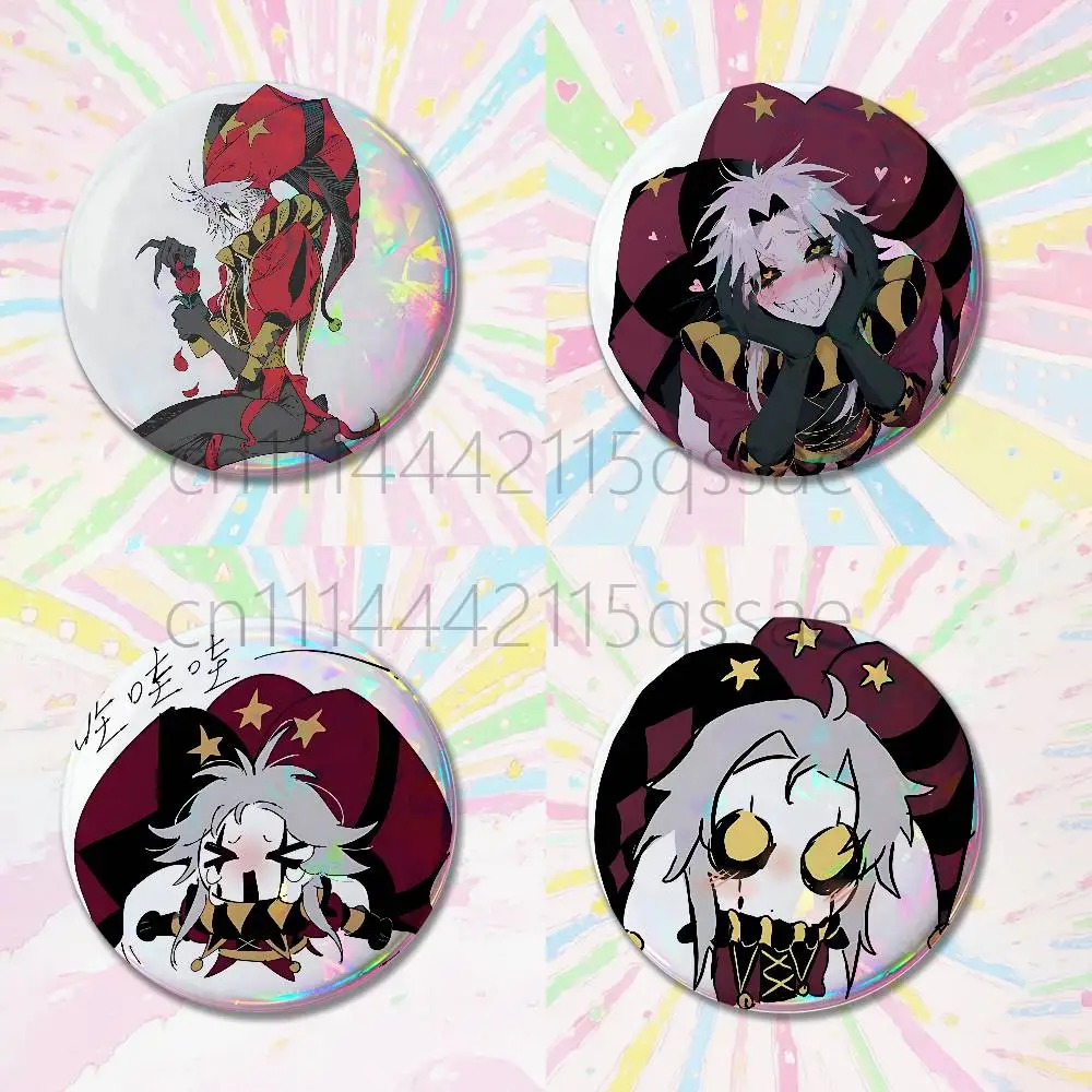 The Freak Circus Game Collection Round Exquisite Badge Brooches Creative Pins For Clothes Hat Backpack Gift Accessories