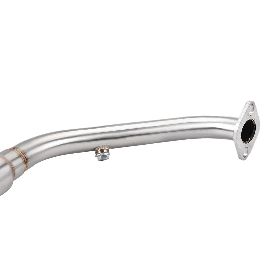 Komplettes Auspuffsystem mit Krümmer, Vorderem Verbindungsrohr und Schalldämpfer für Yamaha MT-15 2017-2024 Auspuffrohre – Detail 3