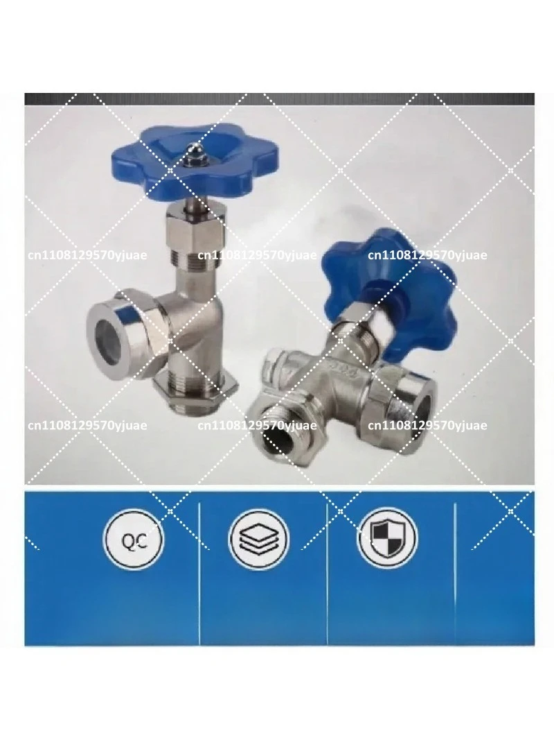 304 Stainless Steel Boiler Water Level Gauge High-Temp Quartz Tube Liquid Level Indicator
