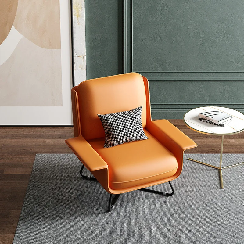 

Sofa Chair Modern Minimalist Orange Tiger Chair