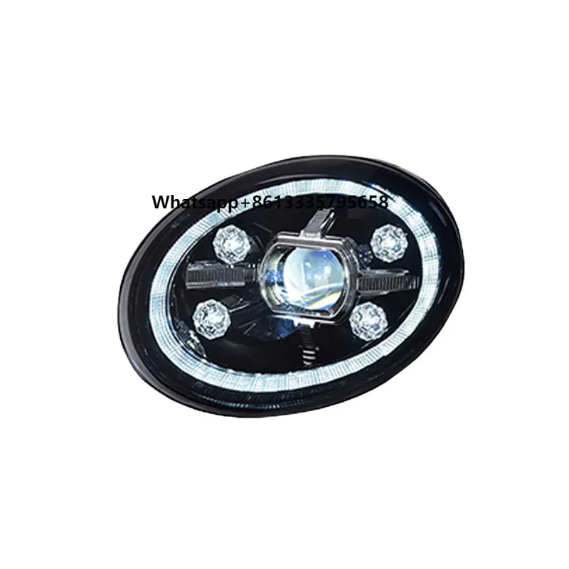 

Suitable for Items 13 to 21 Year Beetle Headlight Assembly Modification LED Lens Diamond Daytime Running Light Fluid Turn signal