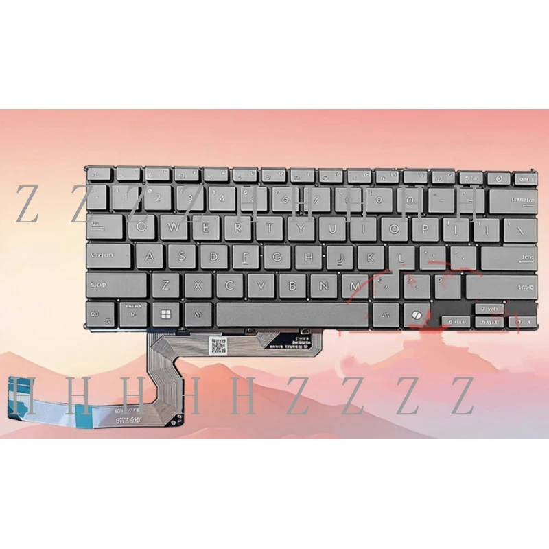

Z New For ASUS Zenbook 15 UM5606 UX5606 UX5406 keyboard gray blacklight
