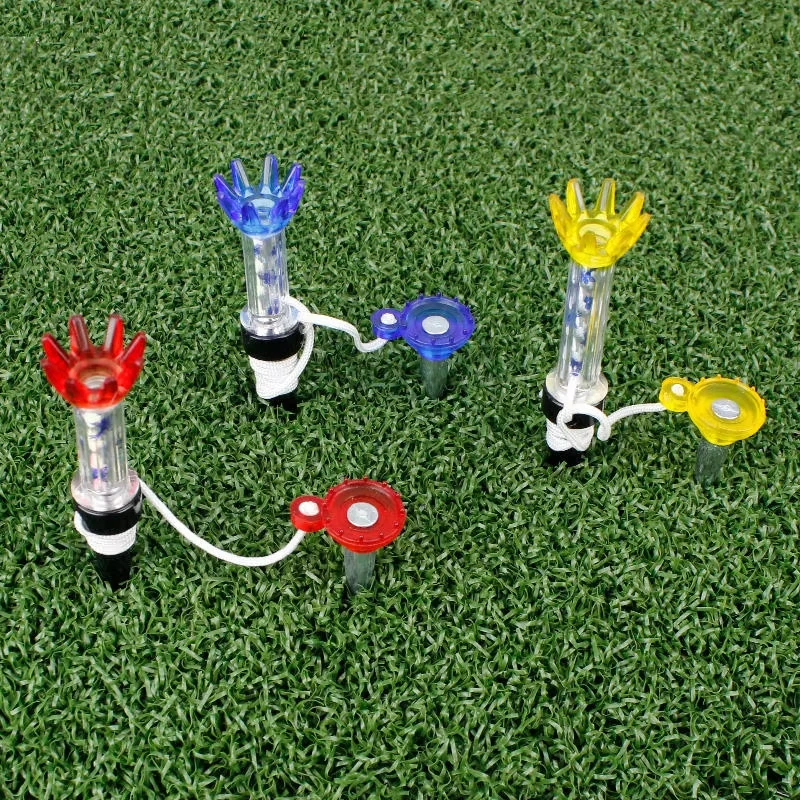 FzcSpeed 80mm/3,15 Zoll 2 Stück Golf-Tees, Golf-Trainingsball-Tee, Magnetischer Step-Down-Ballhalter-Tee, Outdoor-Golfzubehör – Detail 3