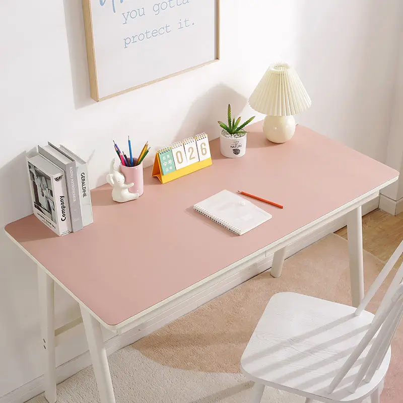 

50X90CM PVC Leather Multifunctional Office Desk Pad Mat Blotter Non-Slip Writing Mat Waterproof Desk Protector for Office Home