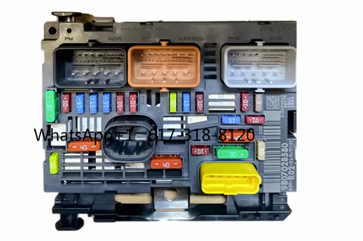 R02 = R19 caja de fusibles BSM 9807028580 9667044980 9675877980 9809742780 para P eugeot 5008 407 3008 RCZ Citroen C4 Picasso C5/6