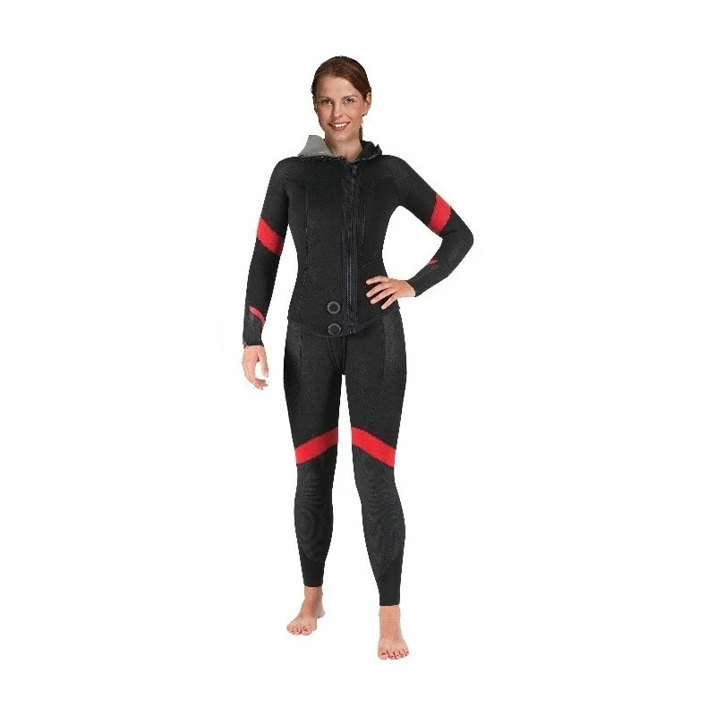 Two-Piece Detachable Hooded Wetsuit for Diving Surfing Deep-Sea Exploration Thermal Protection Made