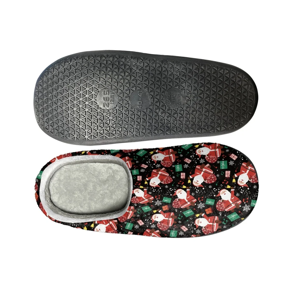 Fashion Warm Cotton Slippers Print On Demand Casual Winter Home Shoes All-match Comfortable Men Flats Footwear Christmas Gifts