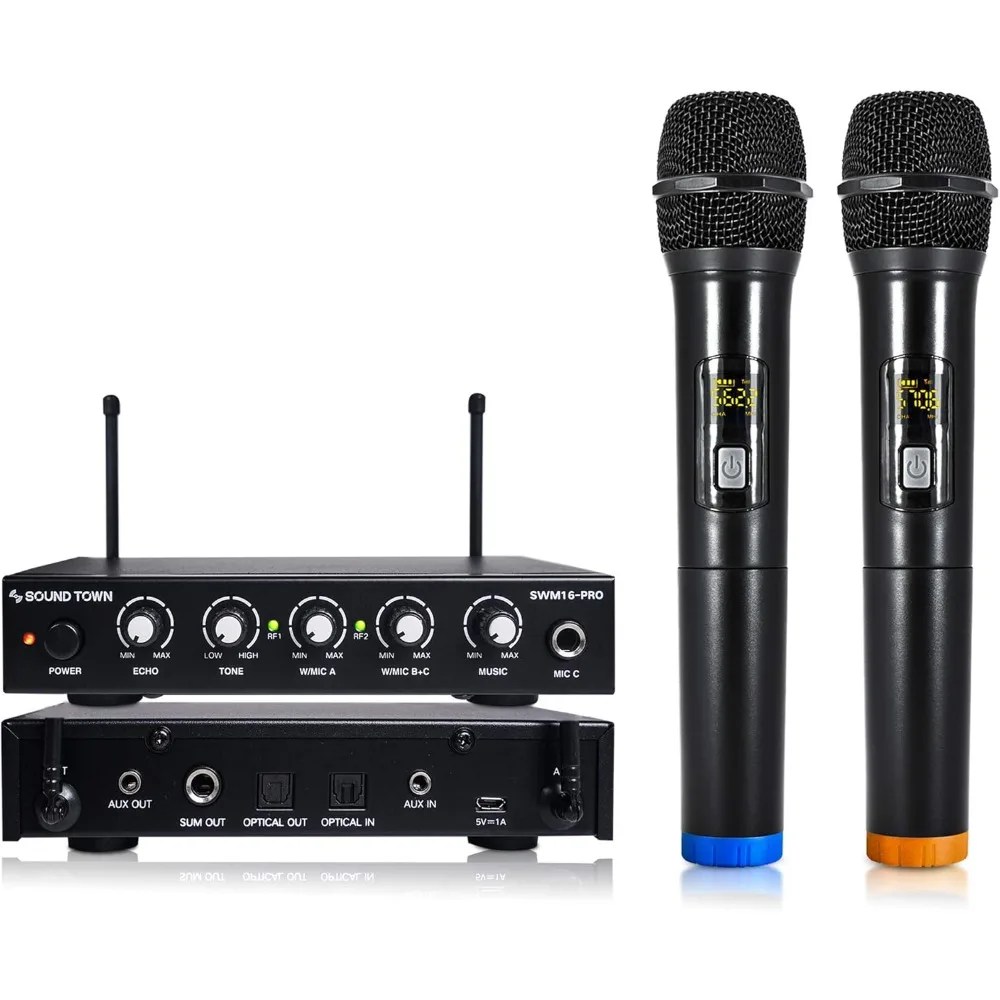 

16 Channels Wireless Microphone Karaoke Mixer System