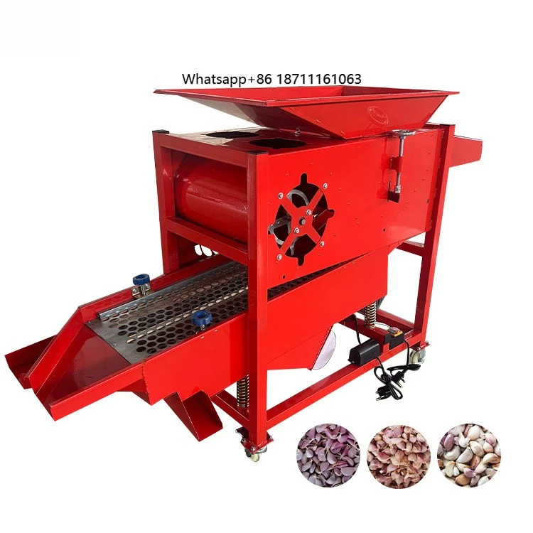 Factory Price Garlic Clove Seperate Machine Garlic Clove Vibratory Screening Machine