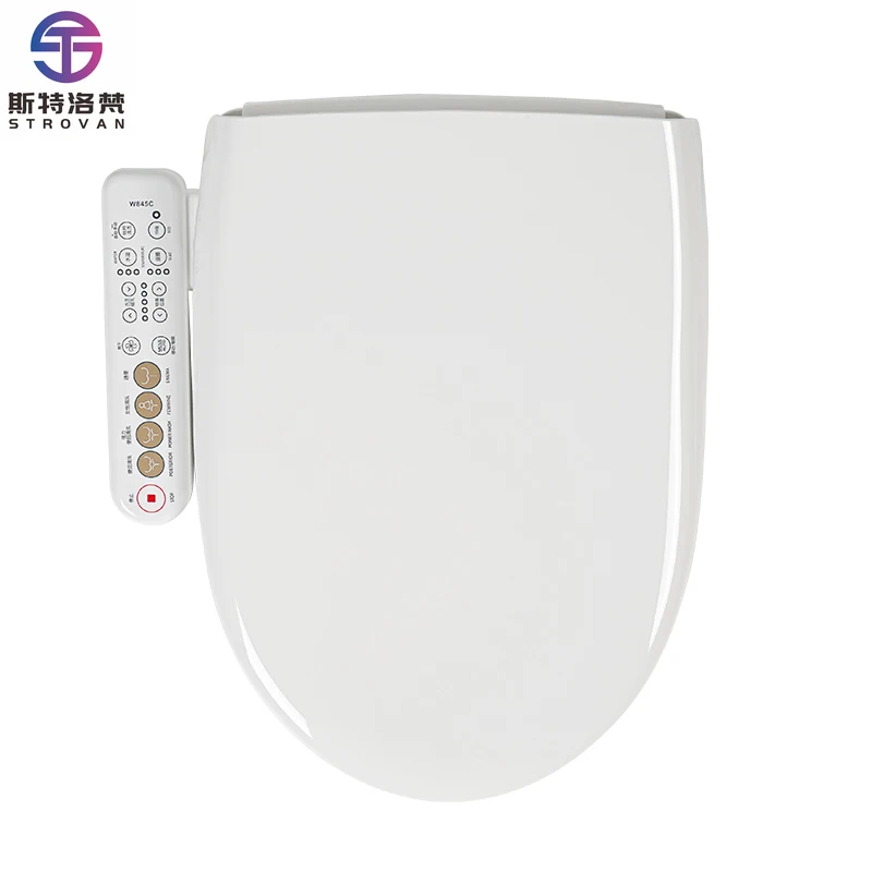 

STLF Electric Bidet Seat Bathroom Automatic Toilet Seat Sanitary Ware ABS Intelligent Toilet Lid Smart Toilet Seat Cover
