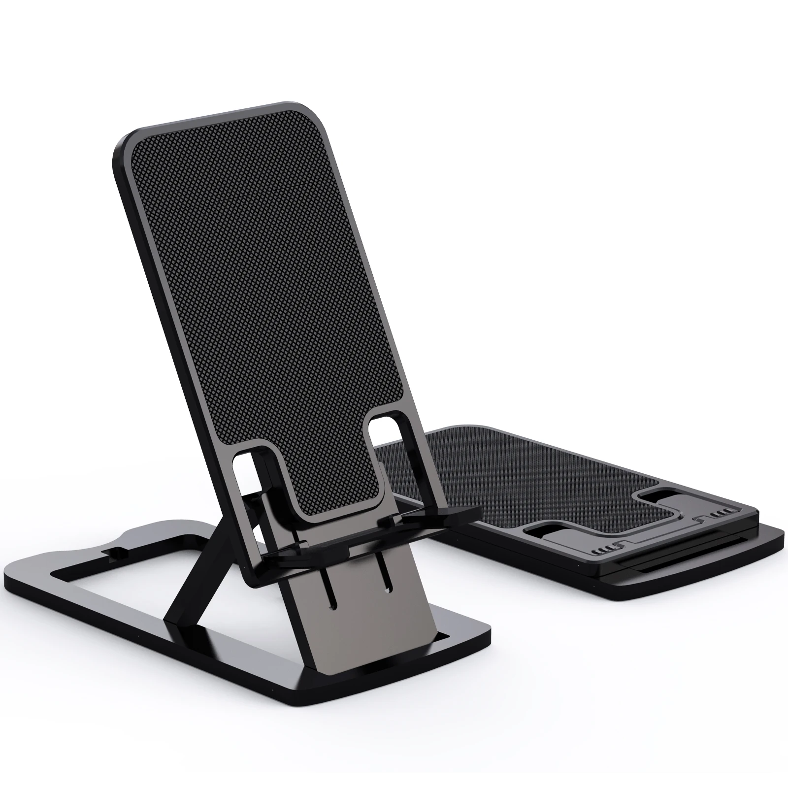 Adjustable Phone Stand Desktop Phone Holder Dock with Non-Slip Pad Compatible Smartphones and Tablets