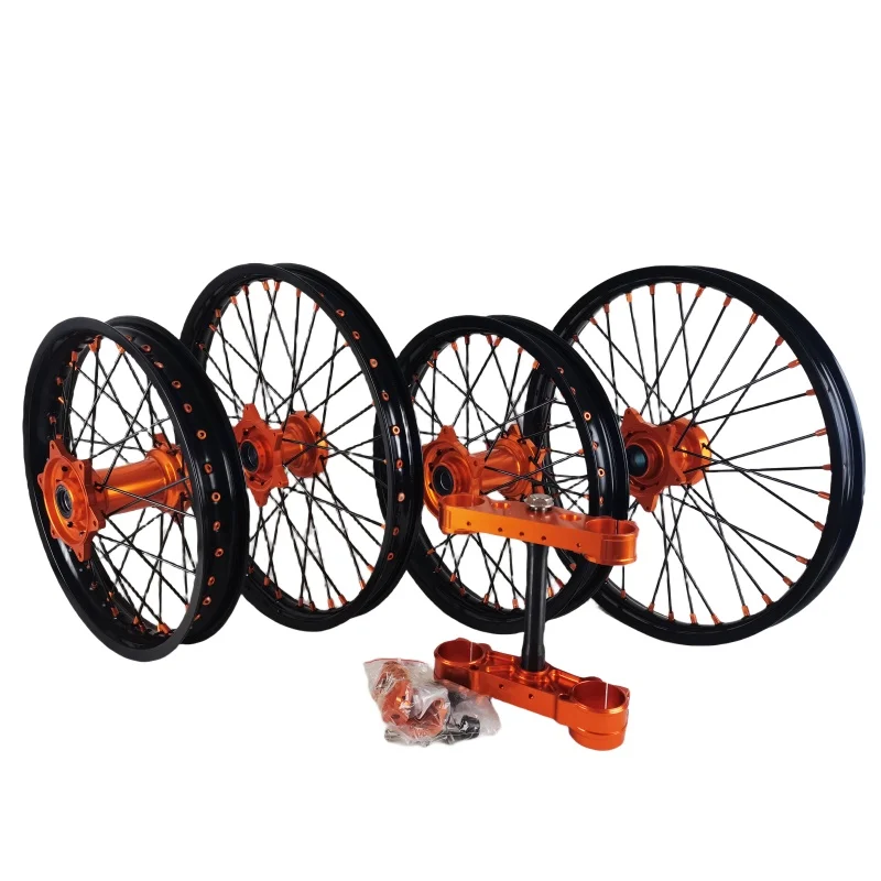 

Best Price Fit FS 450 2024 18/19/21 Inch Wheel Set 7050-T6 Customizable Colors and Sizes Motocross Wheels