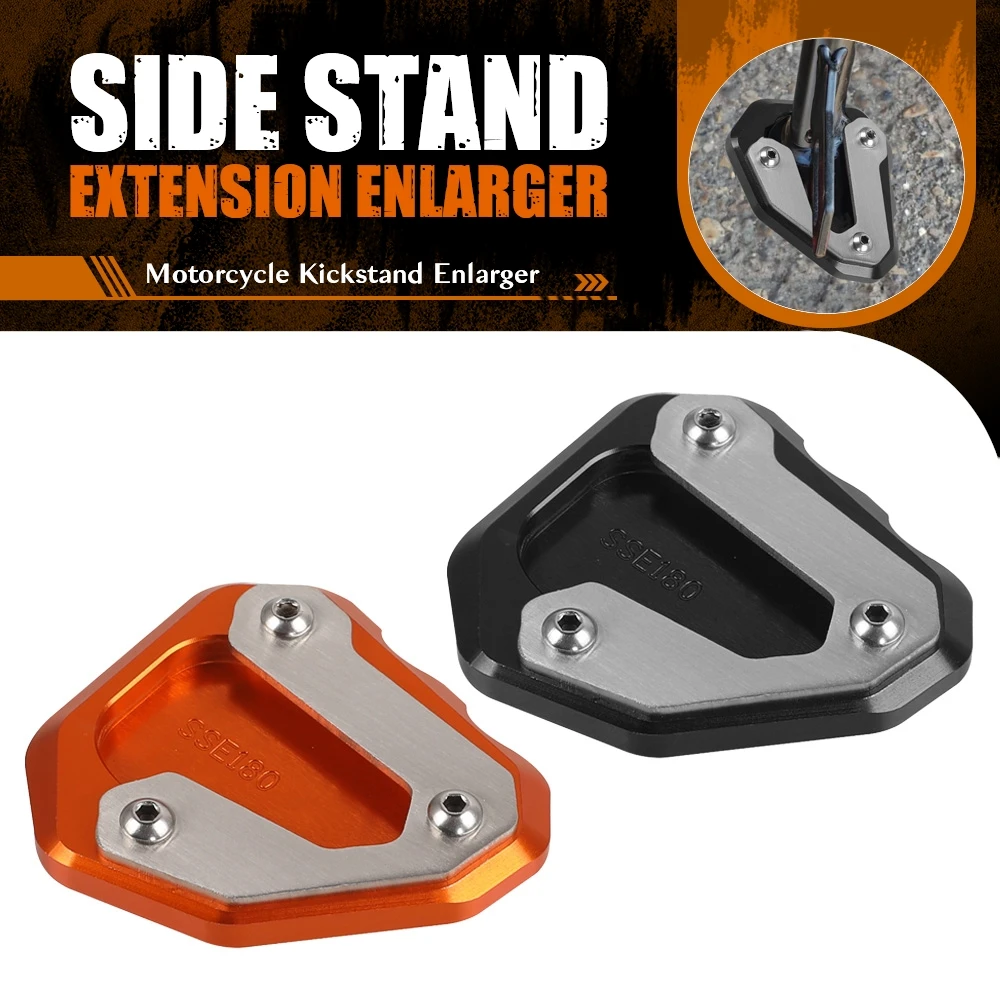 

New FOR 1290 Super Duke GT Super Duke 1290GT 2016 2017 2018 Motorcycle Kickstand Extender Foot Side Stand Extension Pad Plate