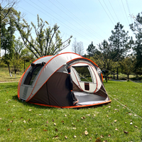 One 5-8 Person Automatic Tent Waterproof Sun-Proof Outdoor Camping Hiking Suitable Tent