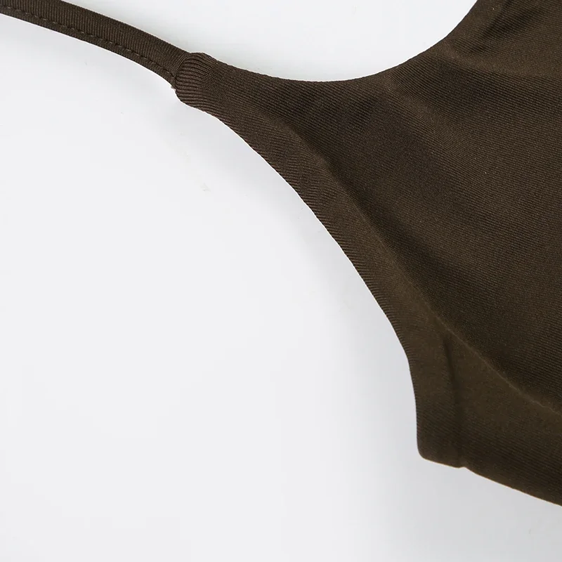 أزياء عارضة عطلة نمط المرأة الرسن قمم الصلبة عارية الذراعين نحيل الرسن الديكور الرجعية البلوزات الجديدة