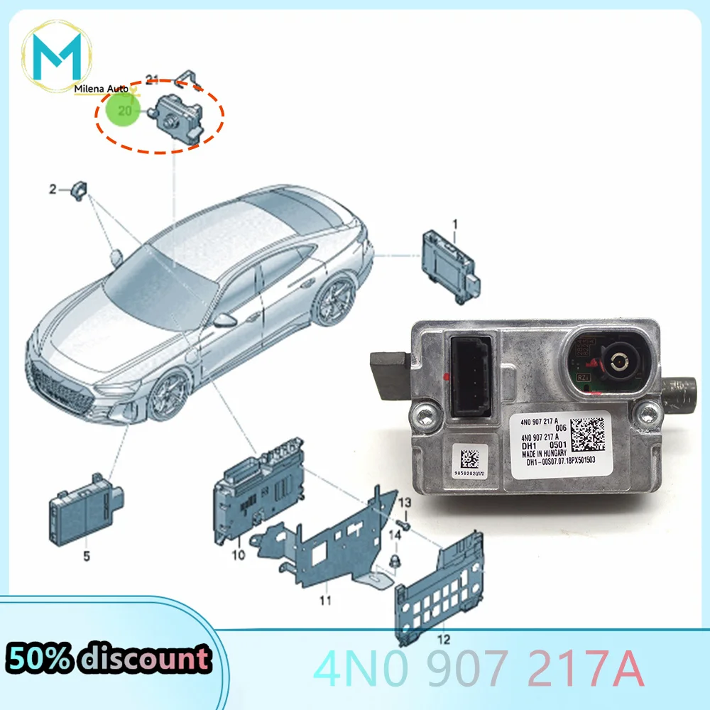 

Genuine DH1 Front Collision Camera Unit For Audi A6 A7 A8 Q8 4N0 907 217 A 4N0907217A